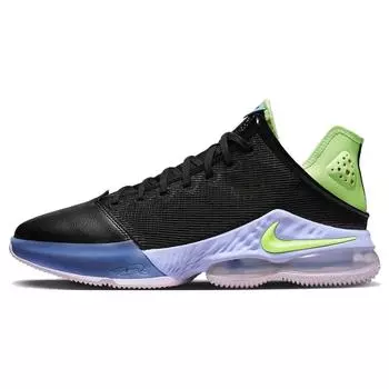 Мужские кроссовки Nike LeBron 19 Low Ghost Green Black Purple-Pulse Pink-Foam DO9829-001 44