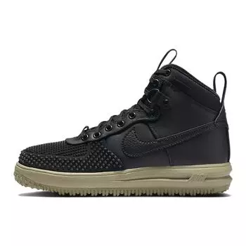 Мужские кроссовки Nike Lunar Force 1 Duckboot черные нейтрально-оливковые DZ5320-001 42