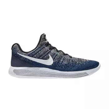 Мужские кроссовки Nike LunarEpic Low Flyknit 2 Photo Blue Black-Deep-Royal-Blue-White 863779-007 39