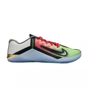Мужские кроссовки Nike Metcon 6 X What The Men разноцветные Volt Hyper-Punch CK9387-706
