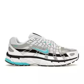 Мужские кроссовки Nike P-6000 Dusty Cactus Белый металлик-Серебристый Черный CD6404-103 41