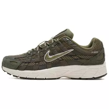 Мужские кроссовки Nike P-6000 SE Sequoia Phantom Зеленый Металлик-Серебристый Средний Оливковый HF0015-301 42.5