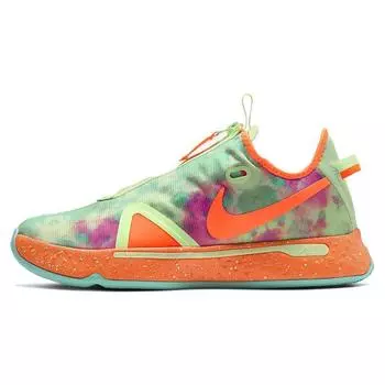 Мужские кроссовки Nike PG 4 NBA ASG 2020 разноцветные Barely-Volt Volt CD5078-700