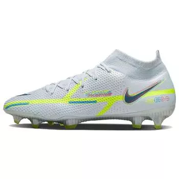 Мужские кроссовки Nike Phantom GT2 DF Elite FG Progress Pack Серый футбольно-серый светло-морской CZ9889-054 40.5