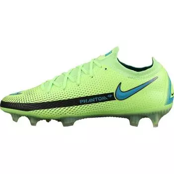 Мужские кроссовки Nike Phantom GT Elite FG Lime Glow зеленый аквамарин CK8439-303 42