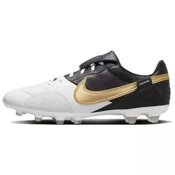 Мужские кроссовки Nike Premier 3 FG Clash Pack черный белый металлик-золотой AT5889-174 40