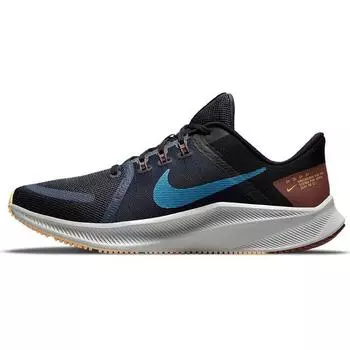 Мужские кроссовки Nike Quest 4 Thunder Blue Черный Серо-Туманный Светло-Фото-Синий DA1105-400 44.5