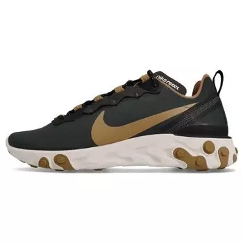 Мужские кроссовки Nike React Element 55 Outdoor Green золотисто-бежевые BV6668-355