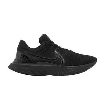 Мужские кроссовки Nike React Infinity Run Flyknit 3 Triple Black DH5392-005 42.5