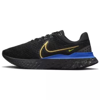 Мужские кроссовки Nike React Infinity Run Flyknit 3 Black Citron Royal Citron-Pulse Hyper-Royal DZ4845-001 42