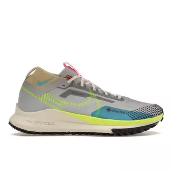 Мужские кроссовки Nike React Pegasus Trail 4 GORE-TEX Wolf Grey Volt Stadium-Green DJ7926-002 40