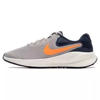 Мужские кроссовки Nike Revolution 7 Light Iron Ore Total Orange Серые громово-синие паруса FB2207-009 44