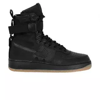Мужские кроссовки Nike SF Air Force 1 Black Gum Black-Gum-Light-Brown 864024-001