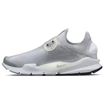 Мужские кроссовки Nike Sock Dart SP Wolf Grey белые 686058-011