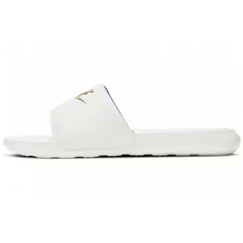 Мужские кроссовки Nike Victori One Slide Summit White Metallic Gold Racer-Blue CN9675-105 46