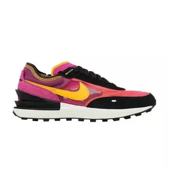 Мужские кроссовки Nike Waffle One Active Fuchsia Pink University-Gold Black DA7995-600 42