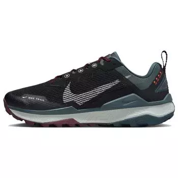 Мужские кроссовки Nike Wildhorse 8 Black Deep Jungle Night-Maroon Sea-Glass DR2686-004 42