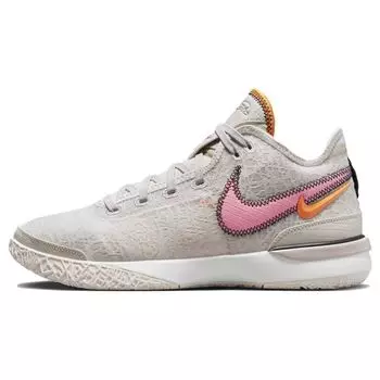 Мужские кроссовки Nike Zoom LeBron NXXT Gen Da Vinci коричневые светло-коричневые кораллово-меловые DR8784-100 40