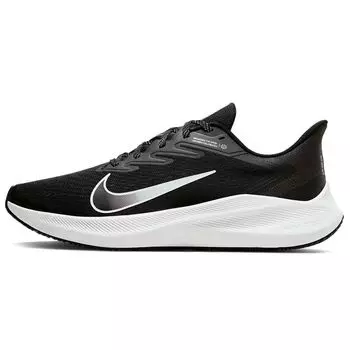 Мужские кроссовки Nike Zoom Winflo 7 черные антрацитовые белые CJ0291-005 46