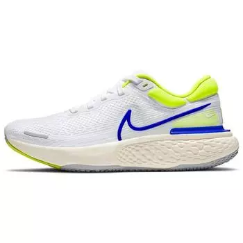 Мужские кроссовки Nike ZoomX Invincible Run Flyknit White Cyber Blue Grey-Fog Racer-Blue CT2228-101 40.5
