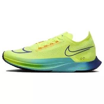 Мужские кроссовки Nike ZoomX VaporFly Next% 3 Volt Aqua, желтые DV4129-700 40.5