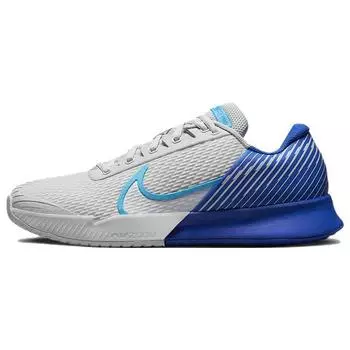 Мужские кроссовки NikeCourt Air Zoom Vapor Pro 2 HC Photon Dust Game Royal белые DR6191-002