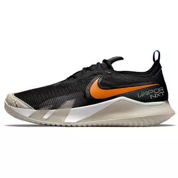 Мужские кроссовки NikeCourt React Vapor NXT Black Sunset Light-Bone White CV0724-003 40