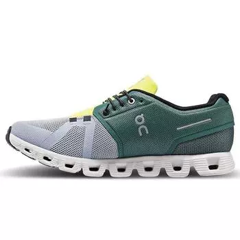 Мужские кроссовки ON Cloud 5 Olive Alloy, зеленые 59.98364 45
