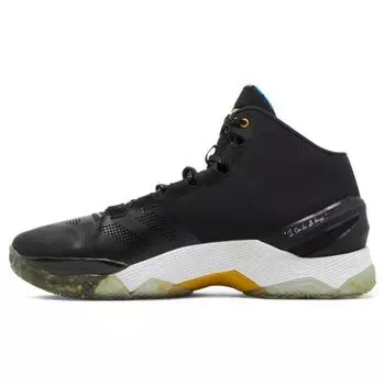 Мужские кроссовки Under Armour Curry 2 Elite Черный Металлик-Золото-Белый 1280303-001