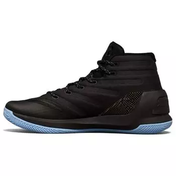 Мужские кроссовки Under Armour Curry 3 Black Carolina Blue 1269279-004