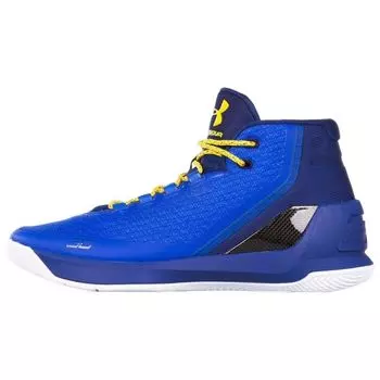 Мужские кроссовки Under Armour Curry 3 Dub Nation синие Try Csp 1269279-400