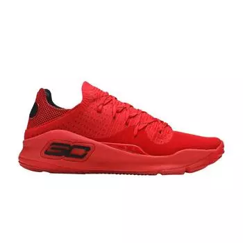 Мужские кроссовки Under Armour Curry 4 Low Red 3000083-600