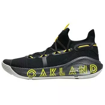 Мужские кроссовки Under Armour Curry 6 Спасибо Черный Элементаль 3020612-006