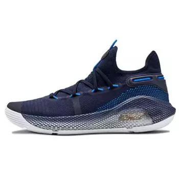 Мужские кроссовки Under Armour Curry 6 Team Navy Blue White 3022893-409