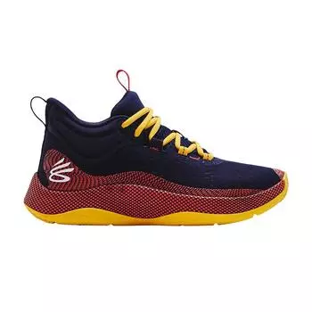 Мужские кроссовки Under Armour Curry HOVR Splash Midnight Navy Taxi Синие 3024719-403 44