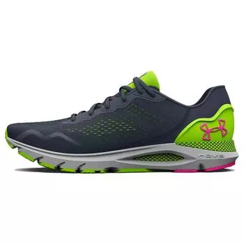 Мужские кроссовки Under Armour HOVR Sonic 6 Downpour Grey Lime Surge 3026121-400 45.5