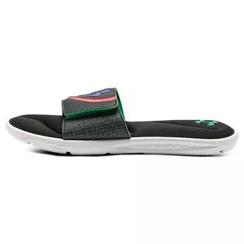 Мужские кроссовки Under Armour Ignite 6 Graphic Strap Slide Black Cerise 3024450-004 40