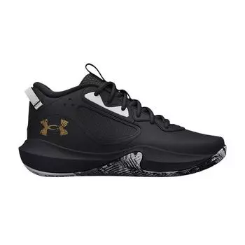 Мужские кроссовки Under Armour Lockdown 6 Black Metallic Gold 3025616-003 41