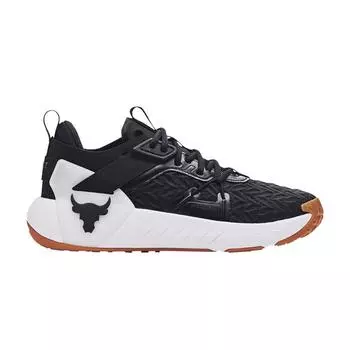 Мужские кроссовки Under Armour Project Rock 6 Black Gum белые 3026534-001 42.5