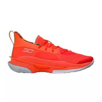 Мужские кроссовки Under Armour Sour Patch Kids x Curry 7 Peach Plasma Red White 3021258-603