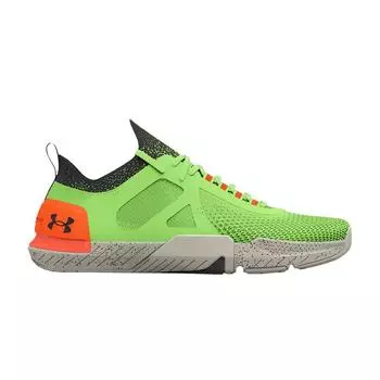 Мужские кроссовки Under Armour TriBase Reign 3 Quirky Lime Green Blaze-Orange 3025080-301 42