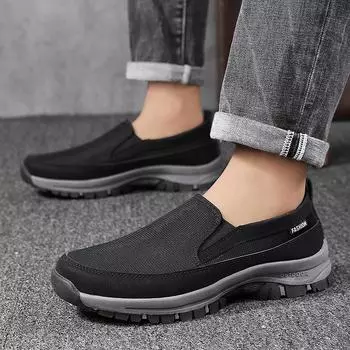 Мужские мокасины slip on повседневная обувь весна-осень мужская легкая удобная универсальная обувь кроссовки мужские мужские парусиновые туфли 39