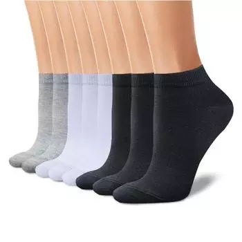 Мужские однотонные хлопковые носки, комплект из 14 пар One Size
