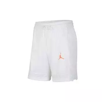 Мужские однотонные свободные баскетбольные шорты Air Jordan Dri-FIT белого цвета CT4764-100 XXXL