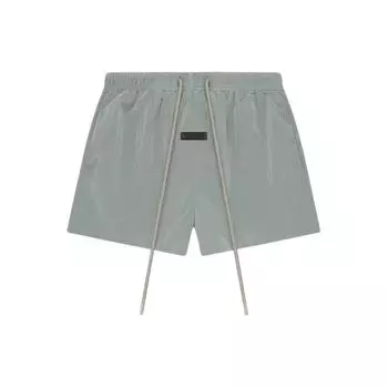 Мужские шорты Fear of God Essentials из мятого нейлона для бега, серые 160SP244135F S