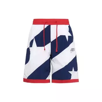 Мужские шорты Nike Quick-Dry Flag, сине-белые CK6312-492 XXXXL