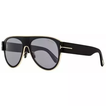 Мужские солнцезащитные очки Tom Ford Lyle 02 TF1074 01C Черное золото 58 мм 01c