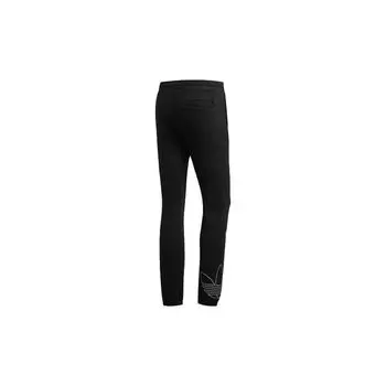 Мужские трикотажные спортивные штаны со средней посадкой Adidas Originals Trefoil Spirit, черные DZ9134 XS