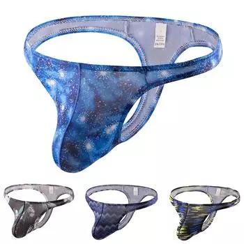 Мужское нижнее белье Y, стринги, мягкие трусы, трусики XXL