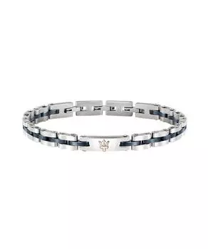 Мужской браслет Maserati Jewels из нержавеющей стали и керамики JM220ASR08